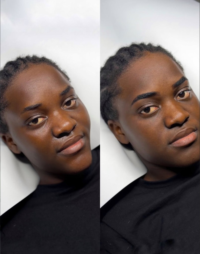 Design de sobrancelha ao domicílio em Vila Nova de Gaia, antes e depois